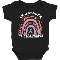 Domestic Violence Awareness Month Purple Domestic Violence T Shirt Baby Bodysuit | Artistshot