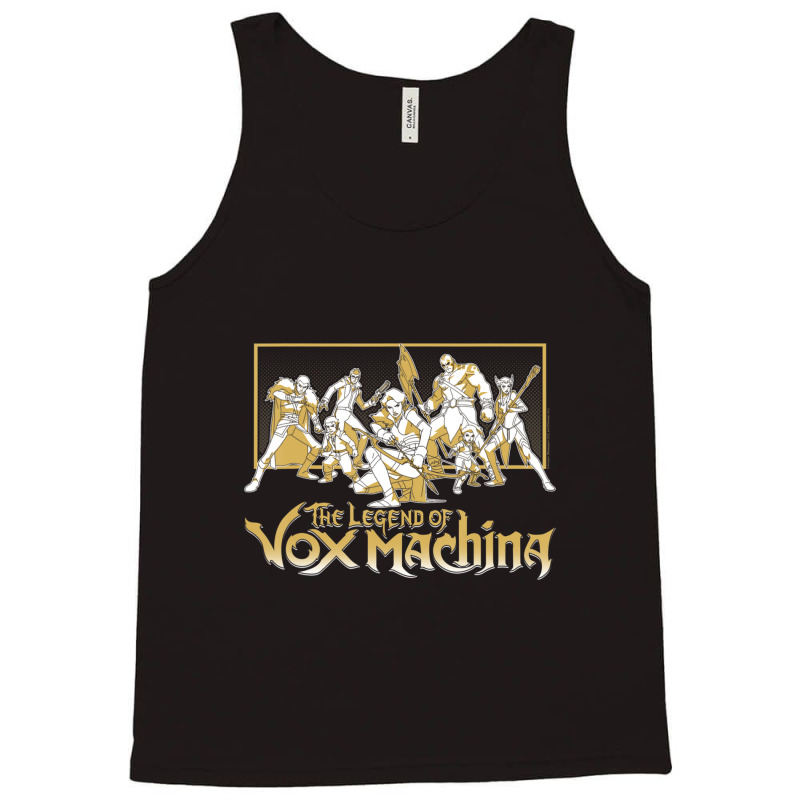 The Legend Of Vox Machina Main Characters Fight Pose Tank Top by Koyanho62 | Artistshot