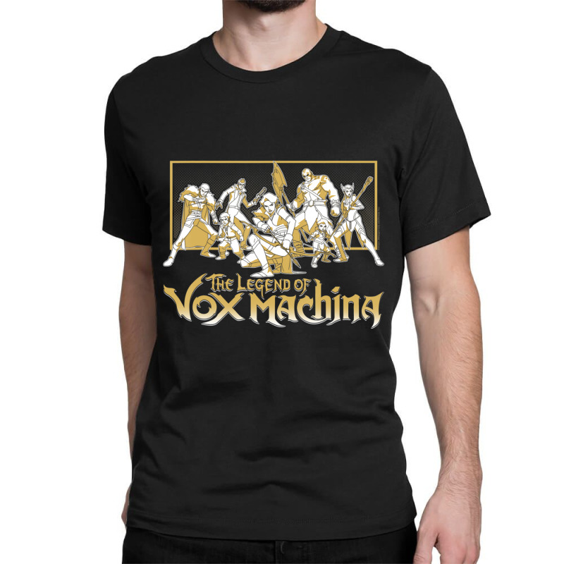 The Legend Of Vox Machina Main Characters Fight Pose Classic T-shirt by Koyanho62 | Artistshot