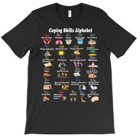 Coping Skills Alphabet Mental Health Awareness Women Kids T Shirt T-shirt | Artistshot