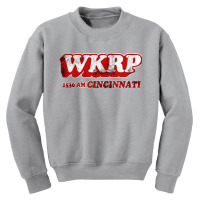 W K R P Radio Station Youth Sweatshirt | Artistshot