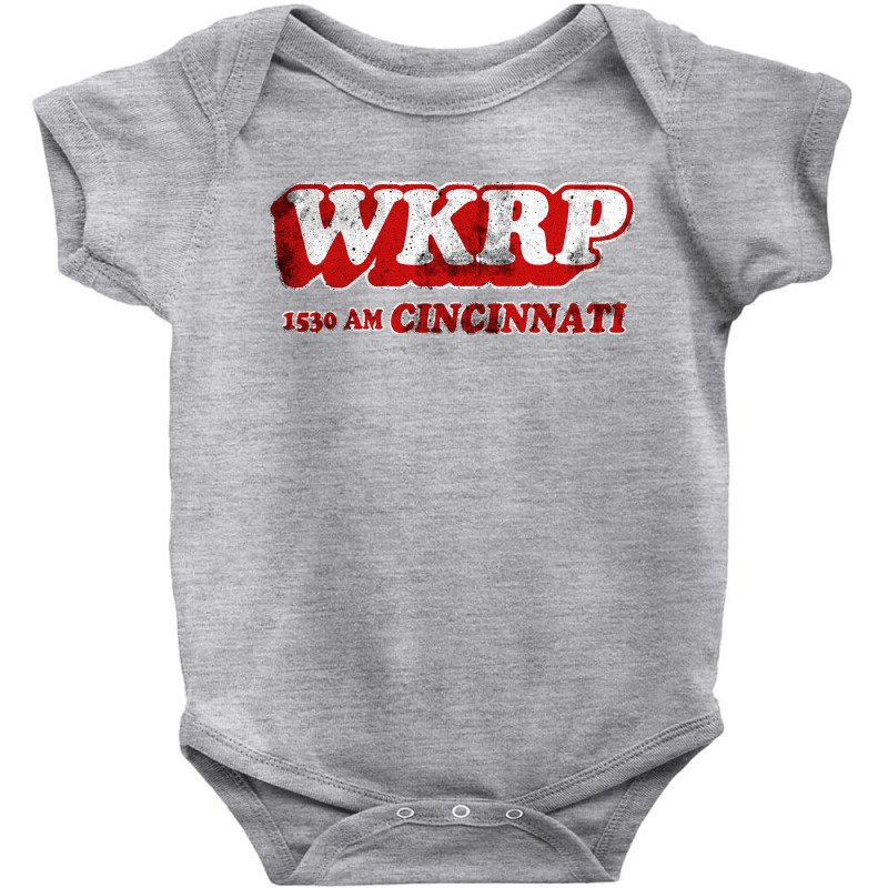 W K R P Radio Station Baby Bodysuit by Lemah Abang | Artistshot