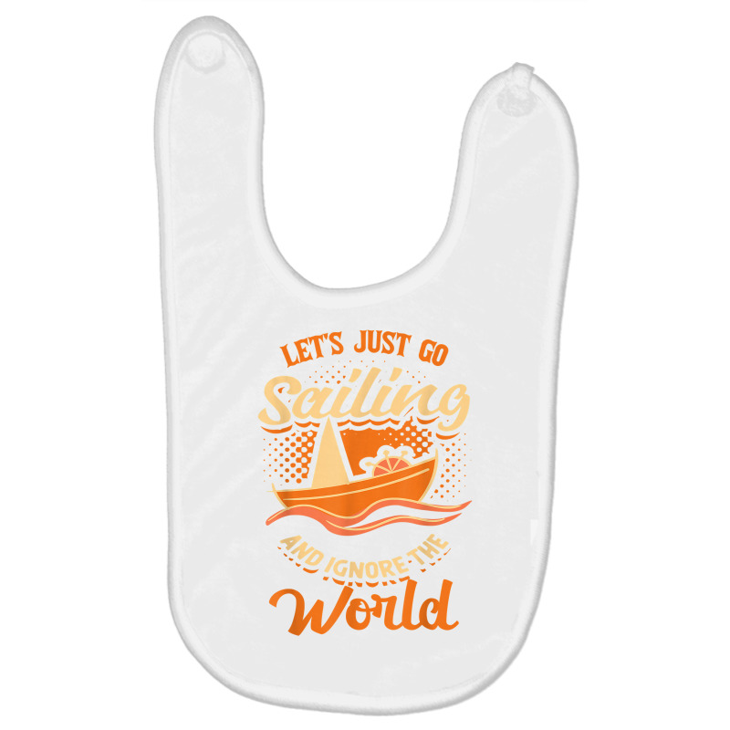 Sailing Boat Sailor Sail T Shirt Baby Bibs | Artistshot