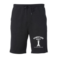 Handstand Society Life Looks Better Upside Down Fleece Short | Artistshot