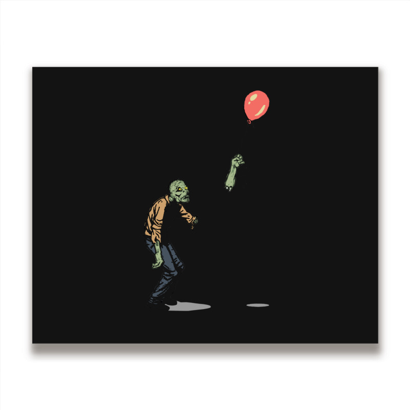 Zombie 1 Metal Print Horizontal | Artistshot