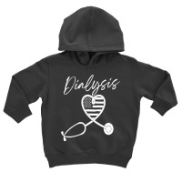 Dialysis Technician Nurse   Kidney Heartbeat Sweatshirt Toddler Hoodie | Artistshot