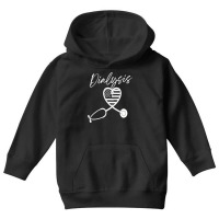 Dialysis Technician Nurse   Kidney Heartbeat Sweatshirt Youth Hoodie | Artistshot