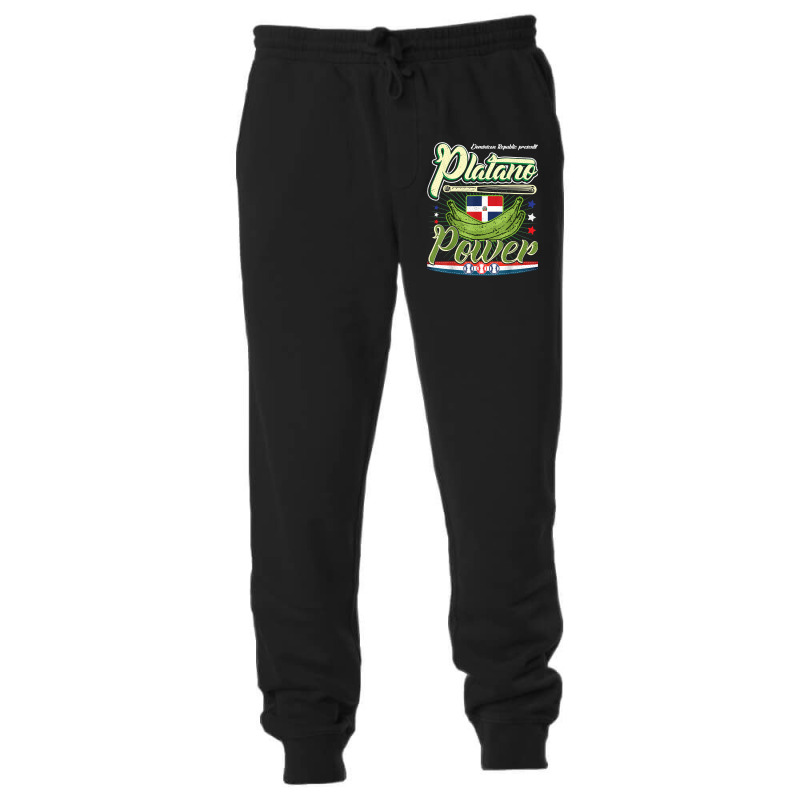 Dominican Republic Platano Power Baseball Dr Flag Unisex Jogger | Artistshot