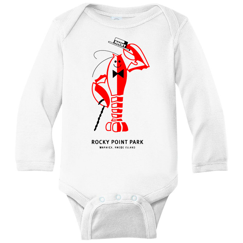 Rocky Point Long Sleeve Baby Bodysuit by Focus Tees | Artistshot