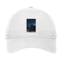 Black Mountain Under Blue Sky Adjustable Cap | Artistshot