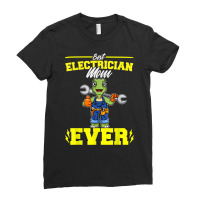 Best Electrician Mom Ever Electronic Technician T Shirt Ladies Fitted T-shirt | Artistshot