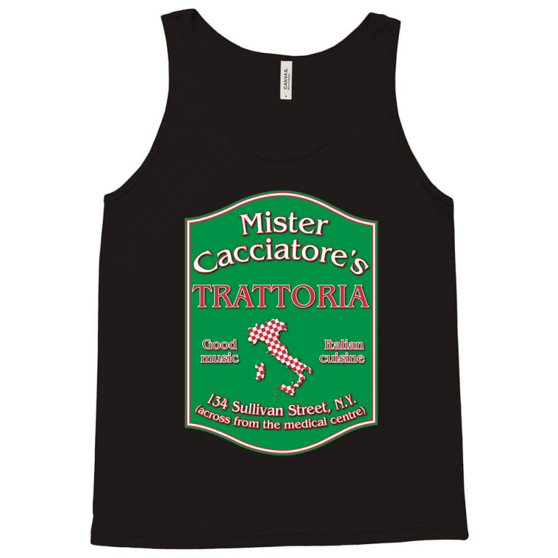 Mister Cacciatore's Tank Top by BrendonPatton | Artistshot