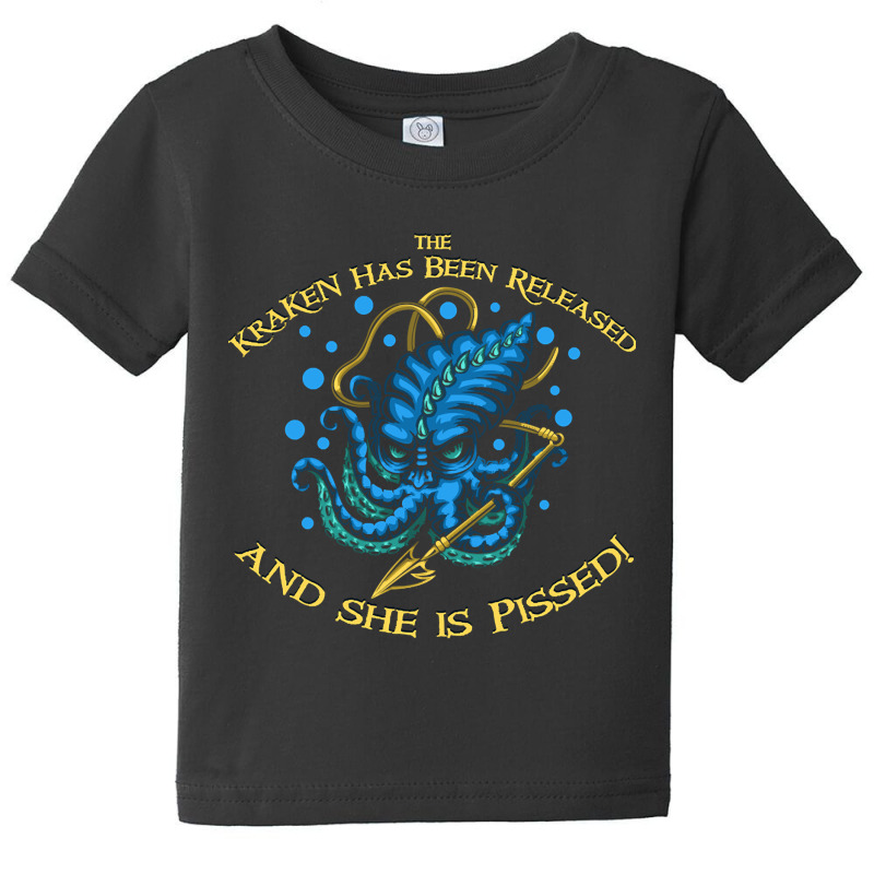 The Kraken Released, The Kraken Releaved, The Kraken Free, The Kraken  Baby Tee by SHTULIPS | Artistshot