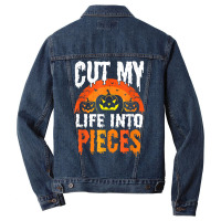 Cut My Life Into Pieces T Shirt Men Denim Jacket | Artistshot