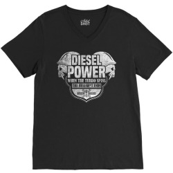 Diesel Power V-Neck Tee | Artistshot