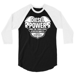 Diesel Power 3/4 Sleeve Shirt | Artistshot