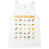 Types Of Dinosaurs   Dino Identification   Rex Dinosaur Type T Shirt Tank Top | Artistshot