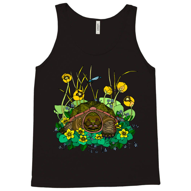 Snapping Turtle, Snapping Turtle Vintage, Snapping Turtle Art, Animal, Tank Top | Artistshot