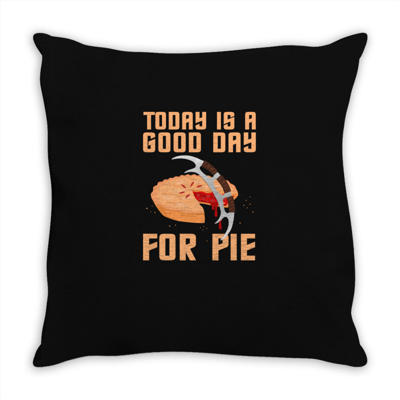 Klingon Pie Throw Pillow | Artistshot