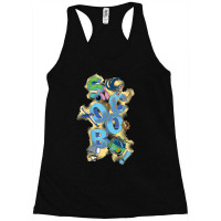 Womens Scoob! Title Stacked V-neck Racerback Tank | Artistshot