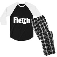 Fletch Distressed Men's 3/4 Sleeve Pajama Set | Artistshot