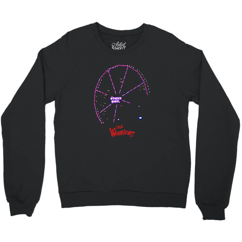 Mod. 7 The Warriors New York Bronx Coney Island Wonder Wheel Crewneck Sweatshirt by BrendonPatton | Artistshot