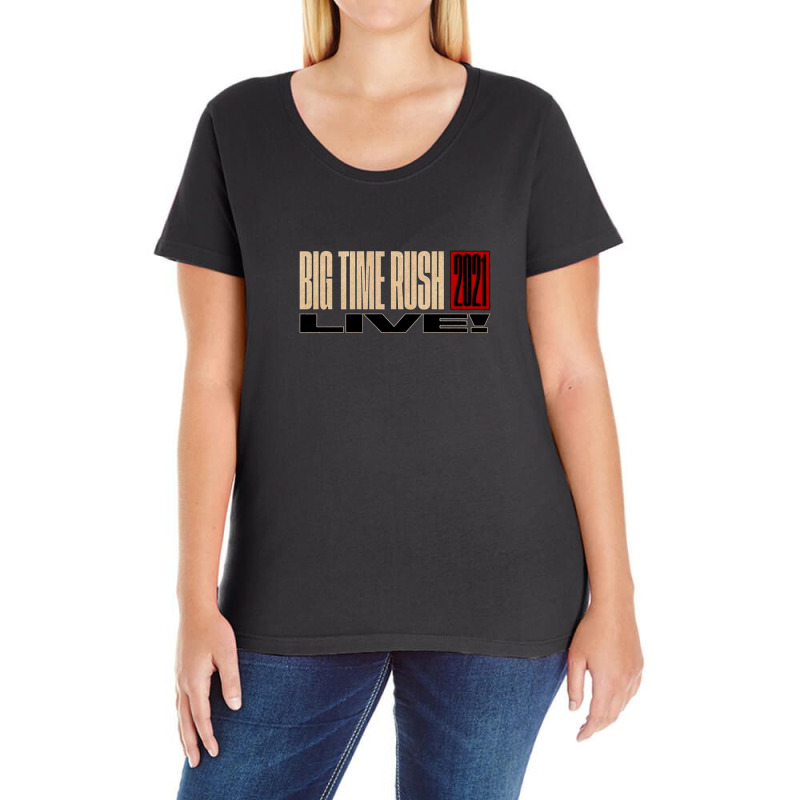 Big Time Live Ladies Curvy T-Shirt by MaeveBolton | Artistshot