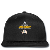 Retired Accountant Retirement Printed Hat | Artistshot