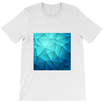 Geometry Polygon Pattern T-shirt Designed By Centaureablues