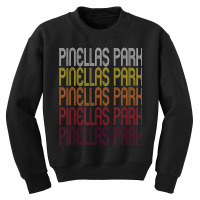 Pinellas Park, Fl  Vintage Style Florida T Shirt Youth Sweatshirt | Artistshot