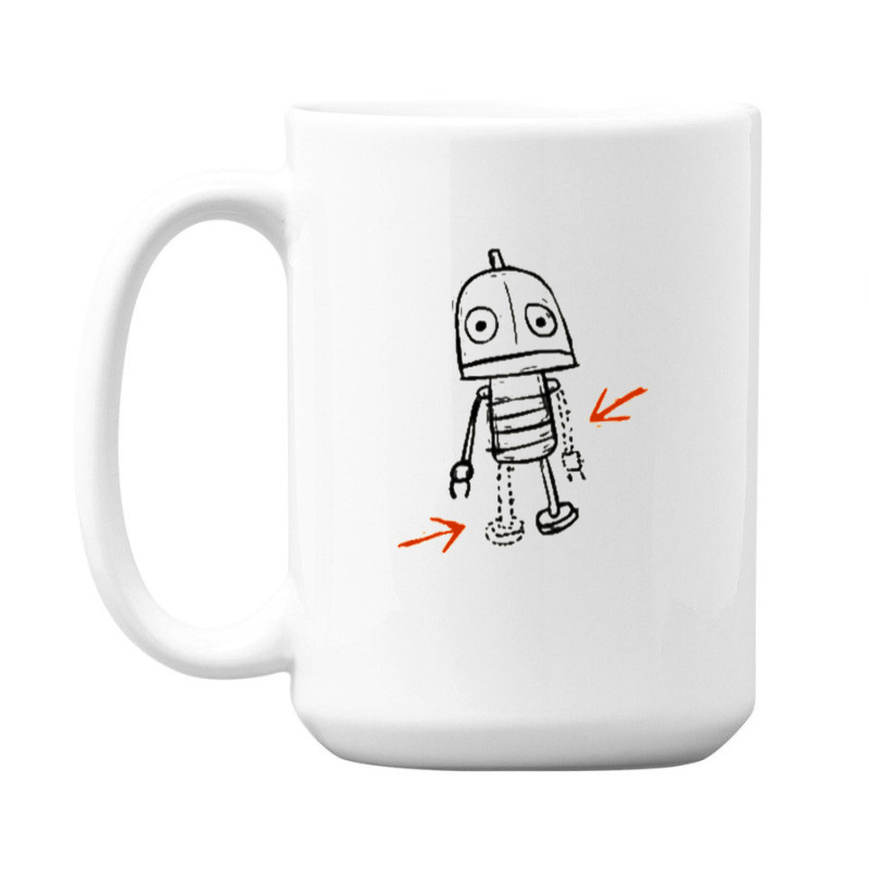 Josef Machinarium Thought Bubble 15 Oz Coffee Mug | Artistshot