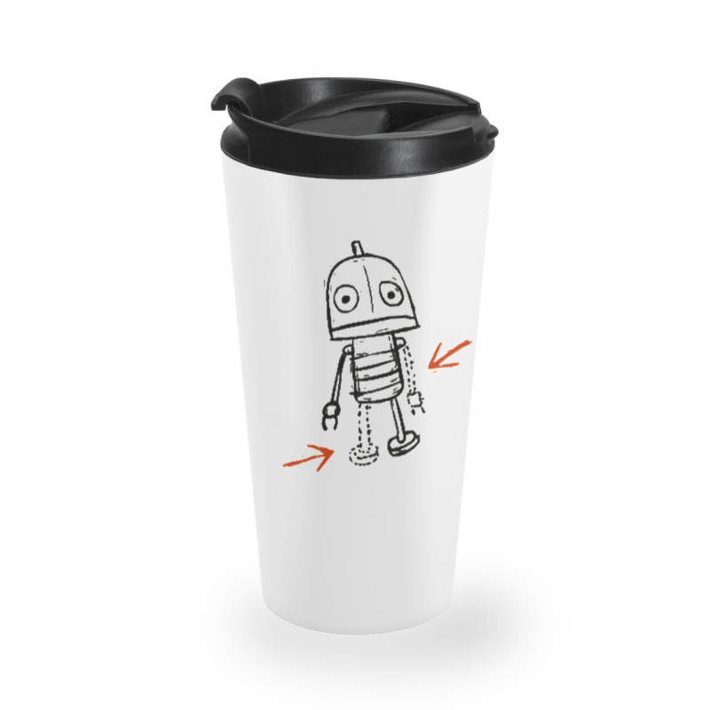 Josef Machinarium Thought Bubble Travel Mug | Artistshot