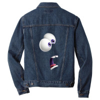 Joy Anger Sadness Faces Halloween Costume Cartoon Characters Men Denim Jacket | Artistshot