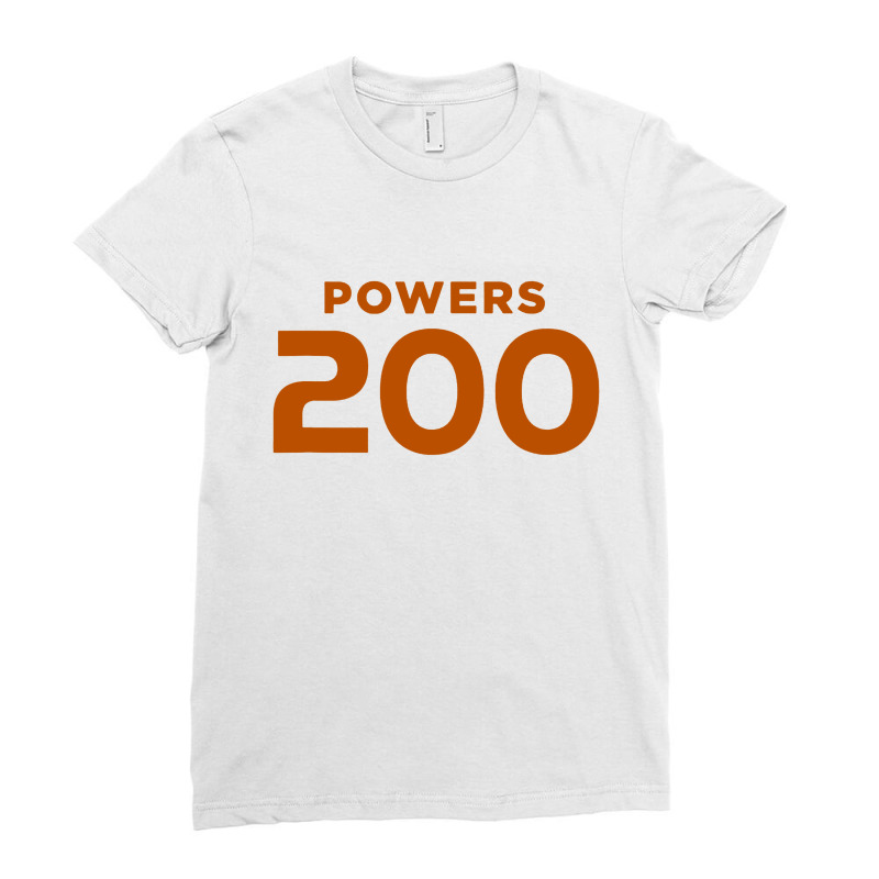 Chad Powers 200 Think Fast Run Ladies Fitted T-Shirt by Jembleng Art | Artistshot