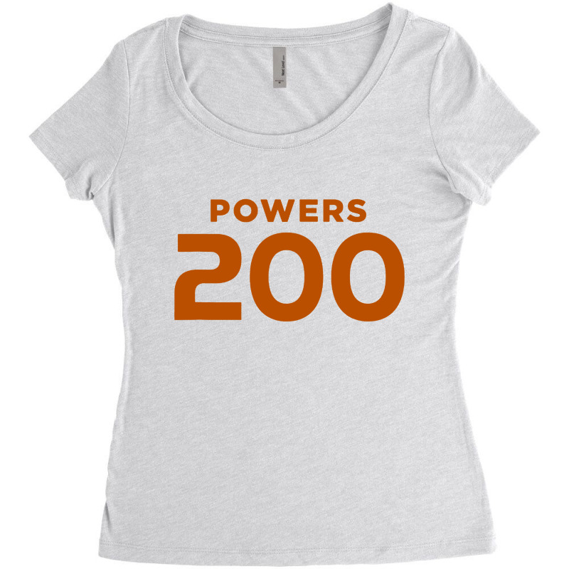 Chad Powers 200 Think Fast Run Women's Triblend Scoop T-shirt by Jembleng Art | Artistshot