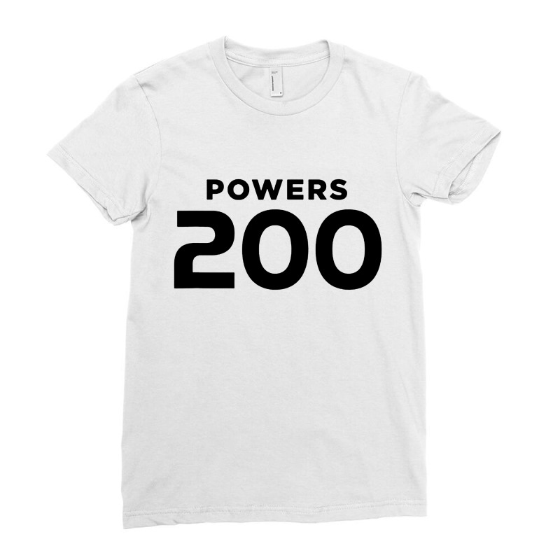 Chad Powers 200 Think Fast Run Ladies Fitted T-Shirt by Jembleng Art | Artistshot