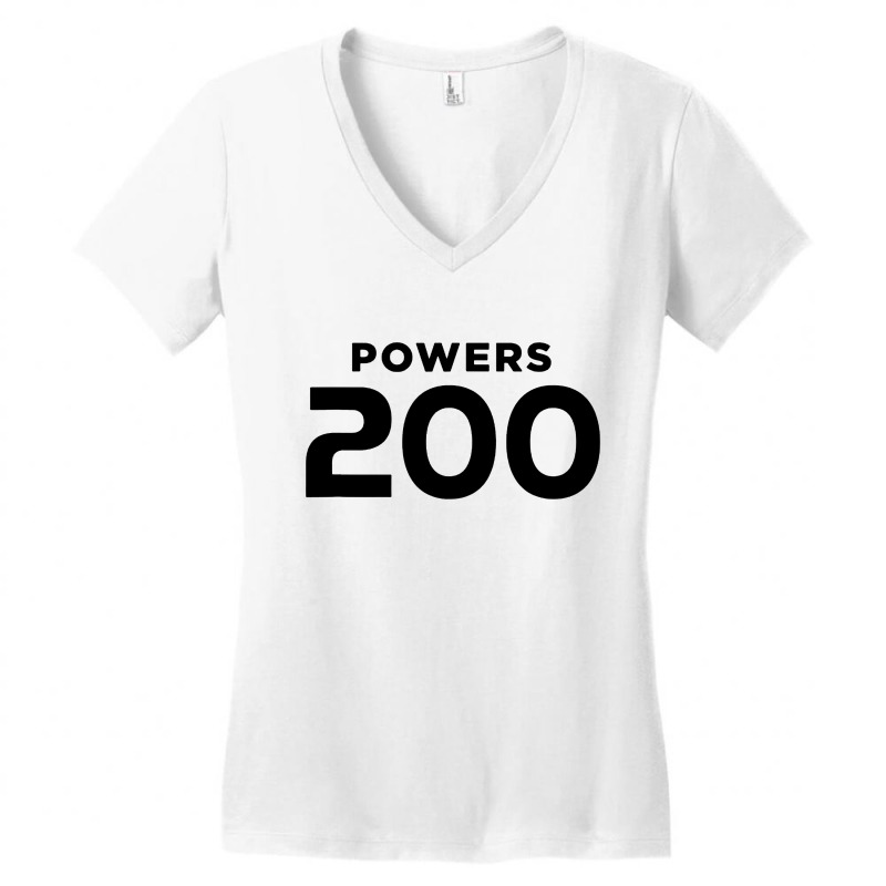 Chad Powers 200 Think Fast Run Women's V-Neck T-Shirt by Jembleng Art | Artistshot