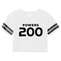 Chad Powers 200 Think Fast Run Scorecard Crop Tee | Artistshot