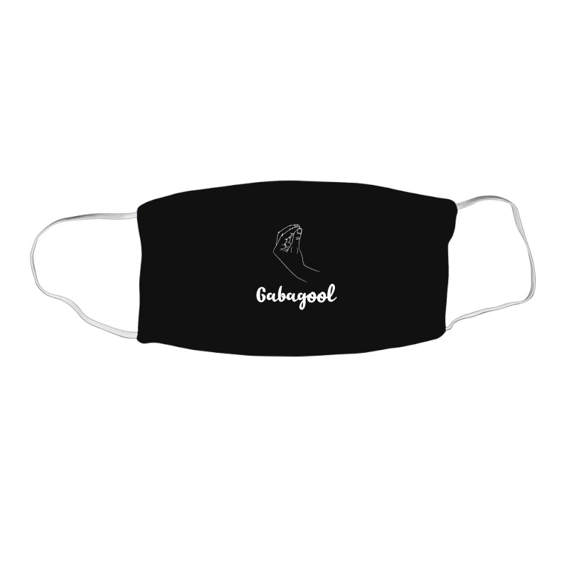 Gabagool Italian American Meat With Hand Sign Funny Design Face Mask Rectangle | Artistshot