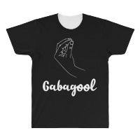 Gabagool Italian American Meat With Hand Sign Funny Design All Over Men's T-shirt | Artistshot