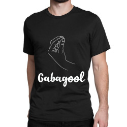 gabagool italian american meat with hand sign funny design Classic T-shirt | Artistshot