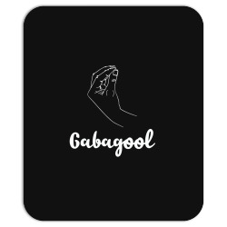 gabagool italian american meat with hand sign funny design Mousepad | Artistshot