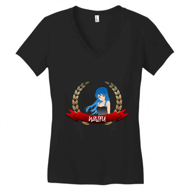 Anime Girl - 23 Women's V-Neck T-Shirt by King Davila | Artistshot