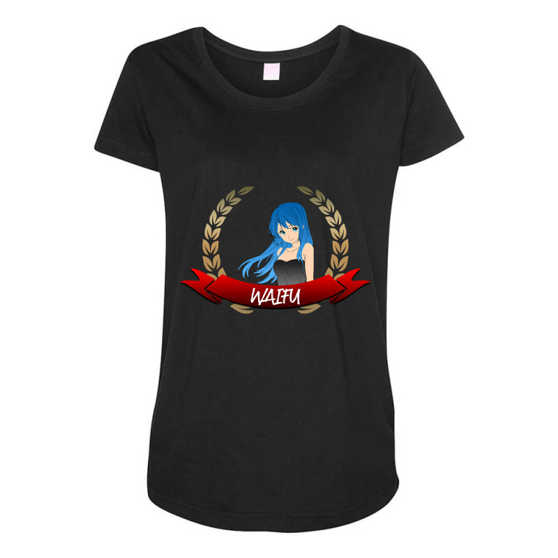 Anime Girl - 23 Maternity Scoop Neck T-shirt by King Davila | Artistshot