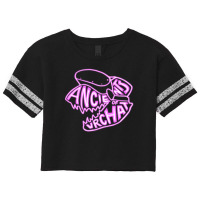 Aovrc Neon Outline Pink Scorecard Crop Tee | Artistshot