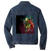 Space Invader Reptile, Space Invader, Reptile, Space Invader Reptile A Men Denim Jacket | Artistshot