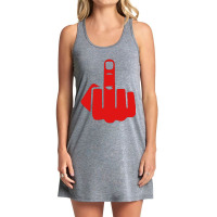 Middle Finger Tank Dress | Artistshot