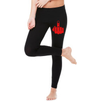 Middle Finger Legging | Artistshot