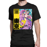 Anime Girl Pink Classic T-shirt | Artistshot