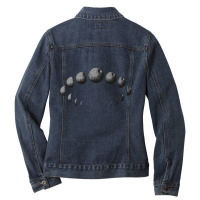 Thats No Moon Phase, Moon Phase, Devoid  Of Moon Phase, Moon Circulati Ladies Denim Jacket | Artistshot